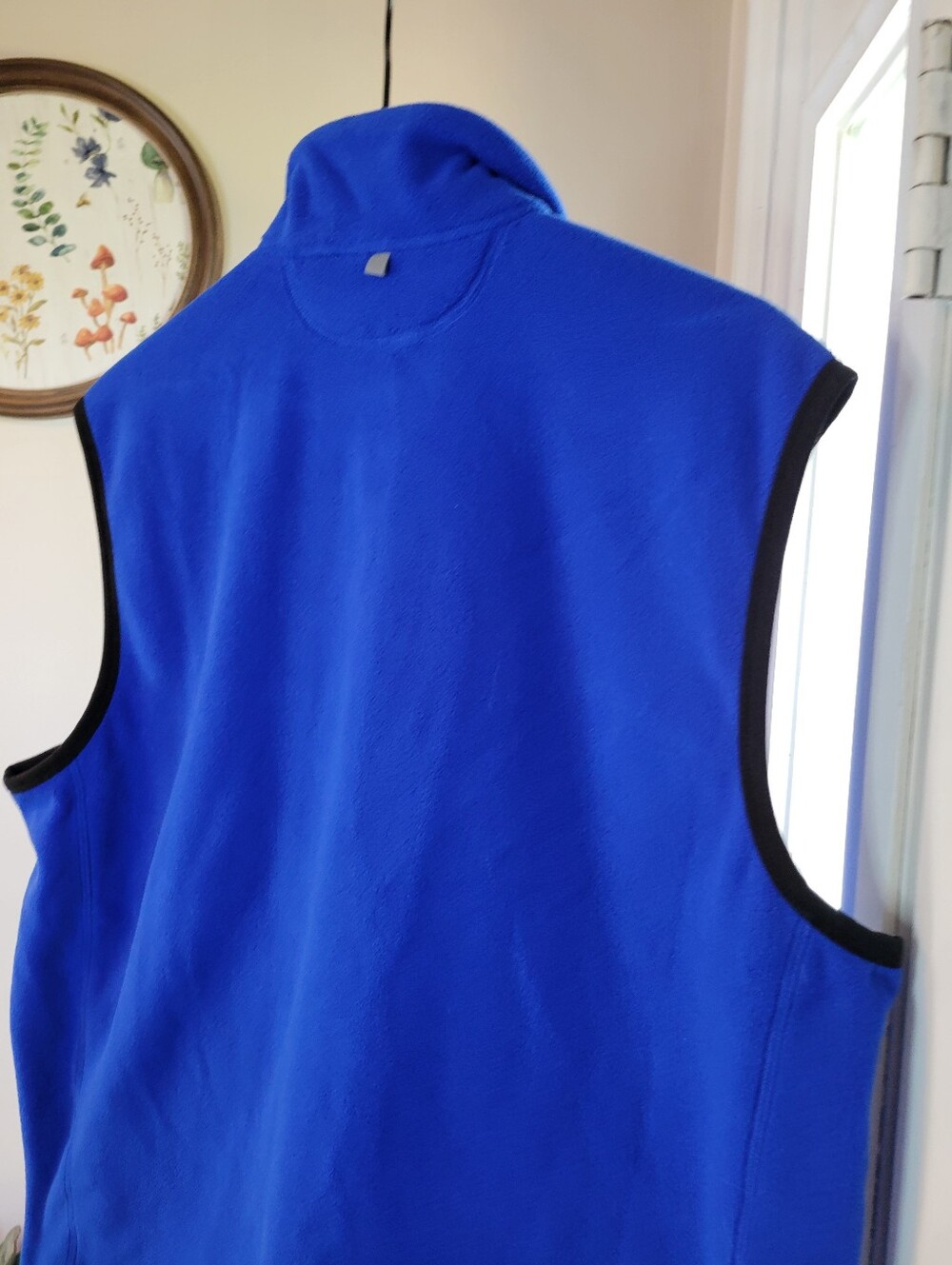 Polo Ralph Lauren Performance Blue Fleece Zip Up Vest, Size Mens Large - Picture 4 of 6